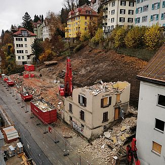 Rückbau Felsenstrasse St. Gallen